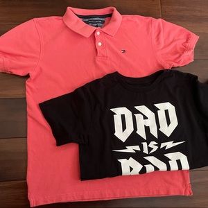 Tommy Hilfiger Youth Polo Shirt-Size XL 14 & Children’s Place TShirt XL 14 2pcs.